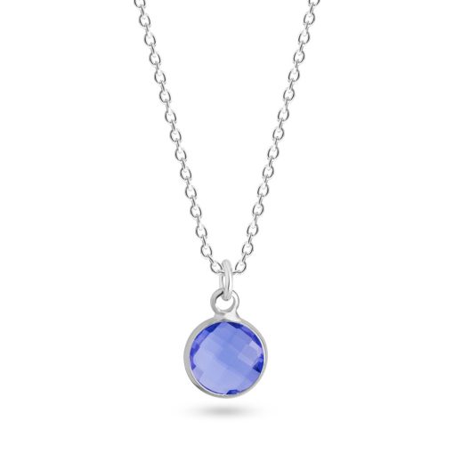 Collier Saphir - Pierre de Naissance Septembre