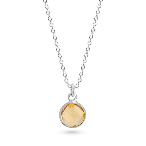 Collier Topaze - Pierre de Naissance Novembre