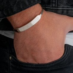 Bracelet Jonc Homme avec Prénom