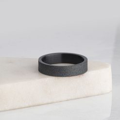 Bague Noire Homme