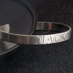 Bracelet Jonc Gravé Homme