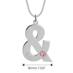 Collier Esperluette Personnalisé