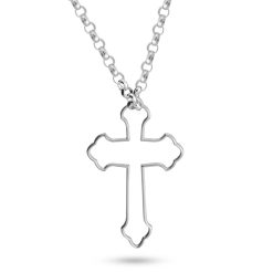 Collier Croix Gothique