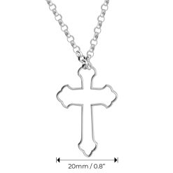 Collier Croix Gothique