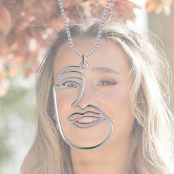 Collier Dessin au Trait