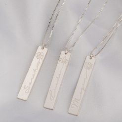 Collier Prénom Fleur