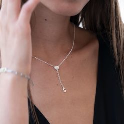 Sautoir Cœur avec Initiale