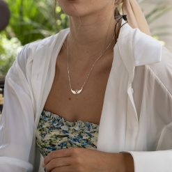 Collier Initiale avec Ailes