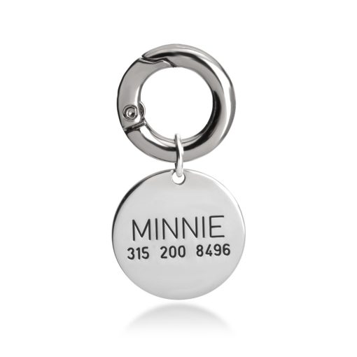 Pendentif Rond Personnalisé pour Animaux
