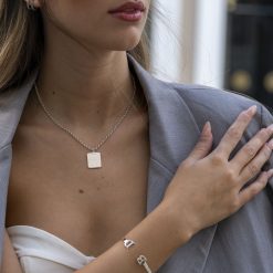 Collier avec Double Initiales