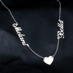 Collier Personnalisé 2 Prénoms