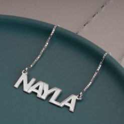 Collier Prénom Lettres Majuscules