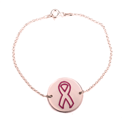 Bracelet Disc Octobre Rose