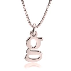 Collier Mini Initiale