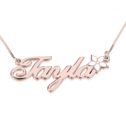 Collier Prénom avec Symbole Coloré