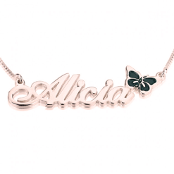 Collier Prénom avec Symbole Coloré