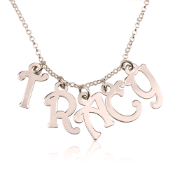 Collier Prénom avec Charms Lettres