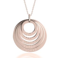 Collier gravé pour Maman