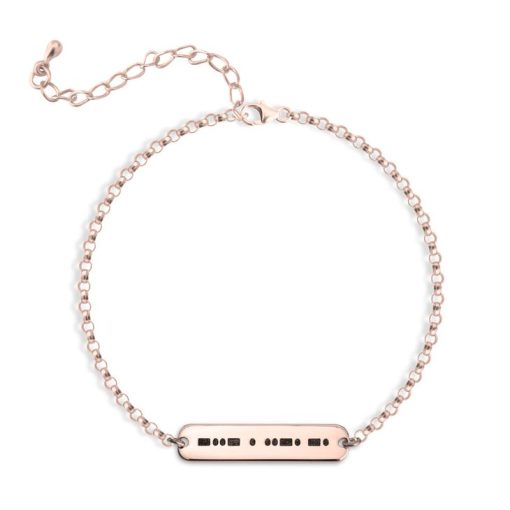 Bracelet Code Morse