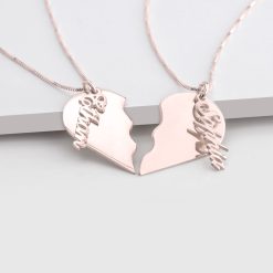 Collier Cœur Séparable