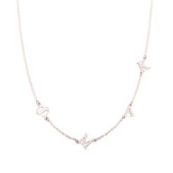 Collier Initiales Multiples