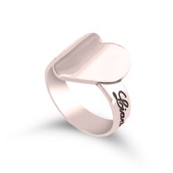 Bague Cœur Personnalisable