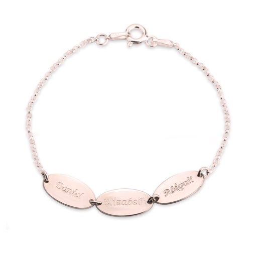 Bracelet Maman avec Pendentifs Prénoms Enfants