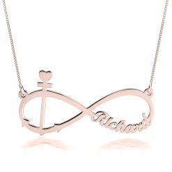 Collier Ancre et Infini