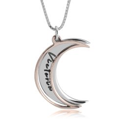 Collier Lune Personnalisée