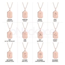 Collier Fleur de Naissance