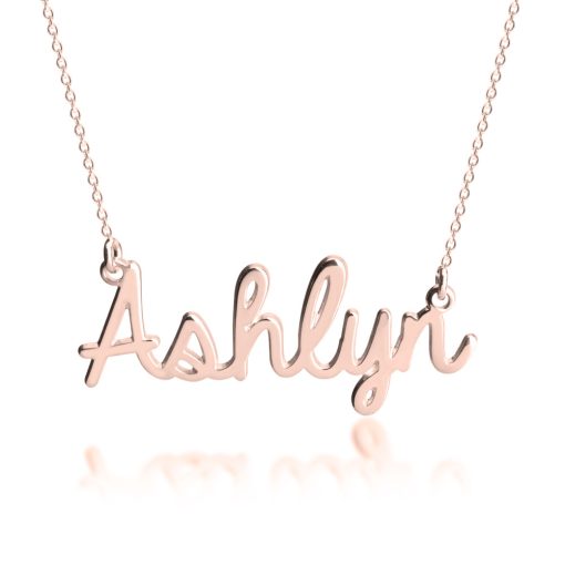 Collier Pendentif Prénom Cursif