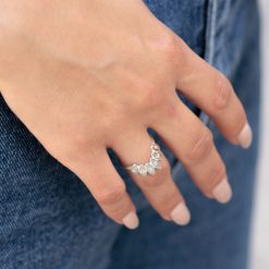 Flower Engraved Ring