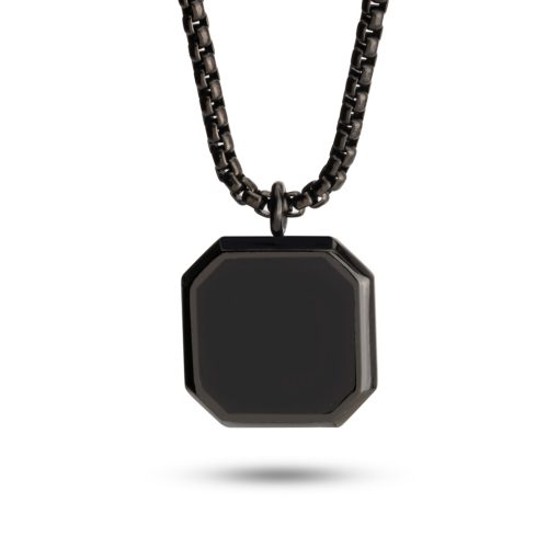 Collier Pierre Onyx pour Homme