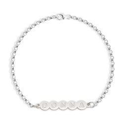 Bubble Name Bracelet