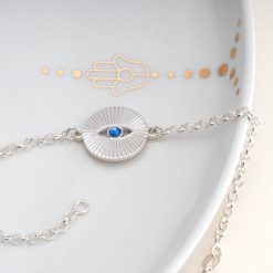 Bracelet Soleil Œil Bleu