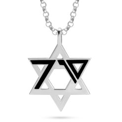 October Seventh Star of David Necklace