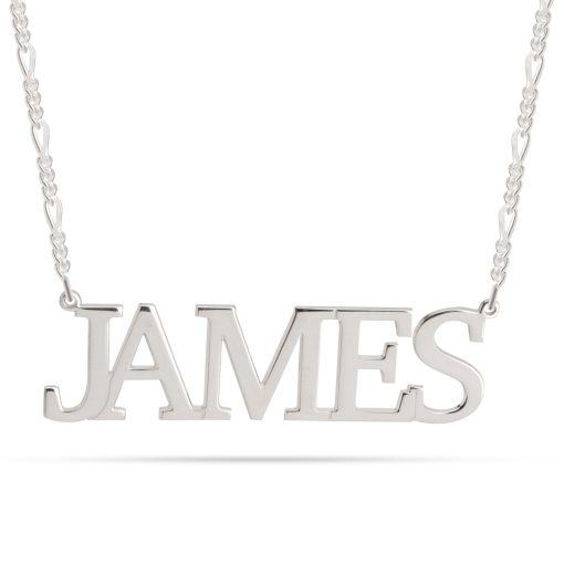 Collier Prénom Homme avec Chaîne Figaro