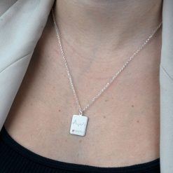 Couples Birthstone Necklaces