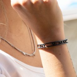 Roman Numeral Bangle
