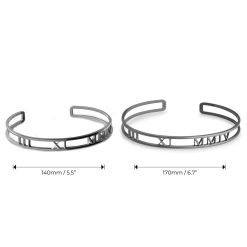 Roman Numeral Bangle