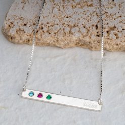 Mother Birthstone Necklace