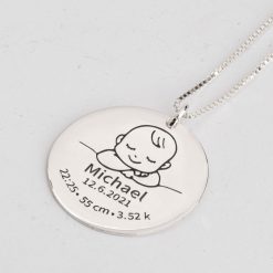 Personalized Baby Necklace
