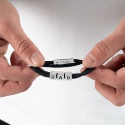 Engraved Dad Rope Bracelet