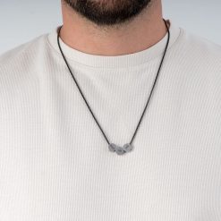 Multiple Engraved Necklace for Men