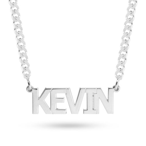 Collier Pénom pour Homme avec Chaîne Cubaine
