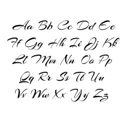 Collier Prénom Lettres Cursives Tendance