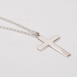 Collier Croix Moderne pour Homme