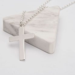 Collier Croix Moderne pour Homme