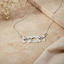 Collier en Hébreu Gravé