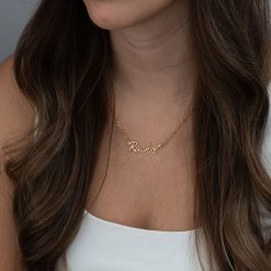 Figaro Chain Name Necklace - Tokyo